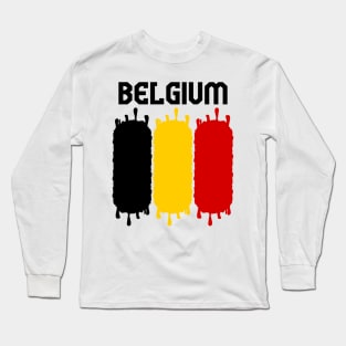 Belgium Art Long Sleeve T-Shirt